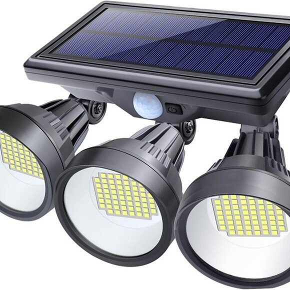 NEW Solar Outdoor Lights, Kasonic ML5000 Motion Sensor Security LED High - Picture 1 of 8